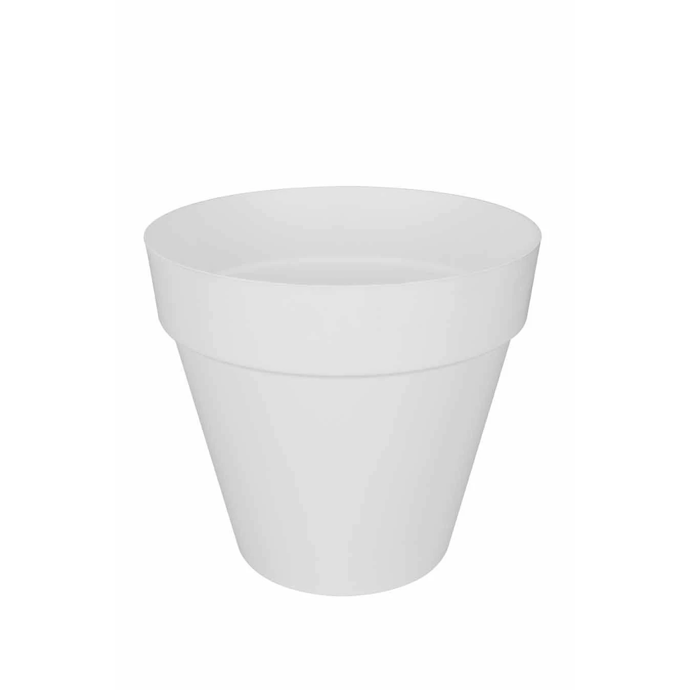 Elho Loft Urban Round Wheels 40 White 3 Elho Loft Urban Round Wheels 40 White