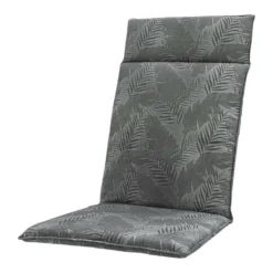 Madison Zitkussen Hoge Rug Ruiz Grey 120 X 50