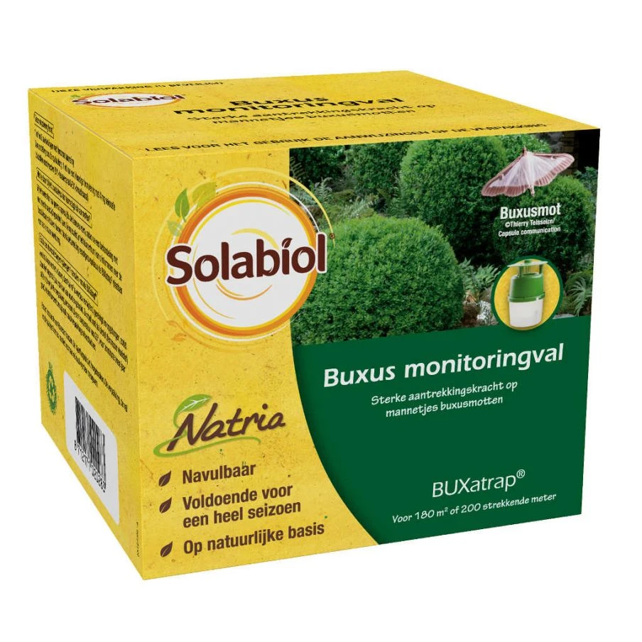 SBM Solabiol Natria BUXatrap® Buxus Monitoringval 1st 3 SBM Solabiol Natria BUXatrap® Buxus Monitoringval 1st
